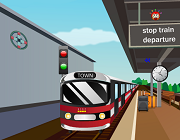 Metro Train Signal Escape